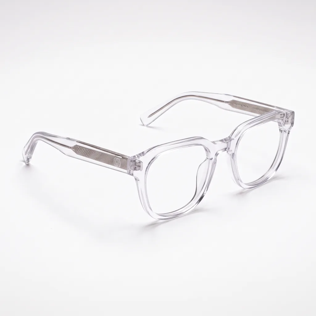 Origo Clear lens, transparent frame — packshot